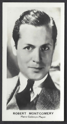 WALKERS (WTC) - FILMSTARS (TATLEYS) - ROBERT MONTGOMERY