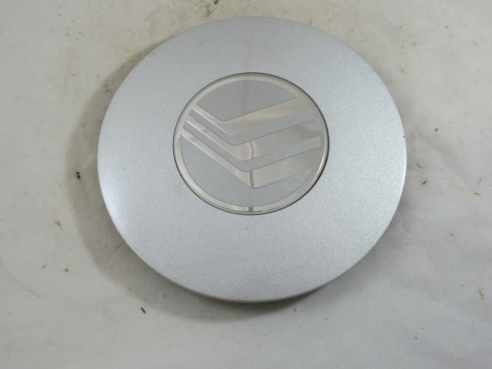 Conjunto de 3 tampas de roda central prata mercury sable fabricante de equipamento original 1996-1998 7 1/4" - Imagem 4 de 4