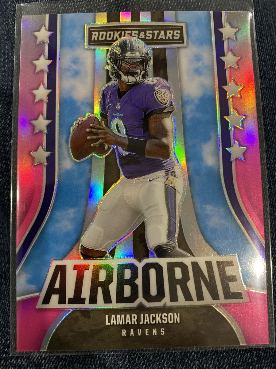 2023 Panini Rookies And Stars Lamar Jackson AIRBORNE /75 MVP