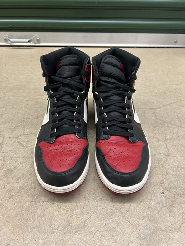 Jordan 1 Retro OG High Bred Toe Size 13 WORN 555088-610 Authentic - Picture 4 of 7