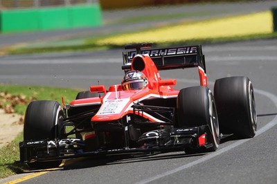Cars 2013 marussia mr 02f 1 formula race Art Print Poster 11x17