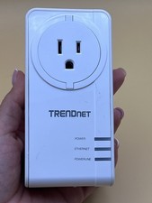 TRENDnet TPL-423E/A Powerline 1300 AV2 Adapter with Built-in Outlet