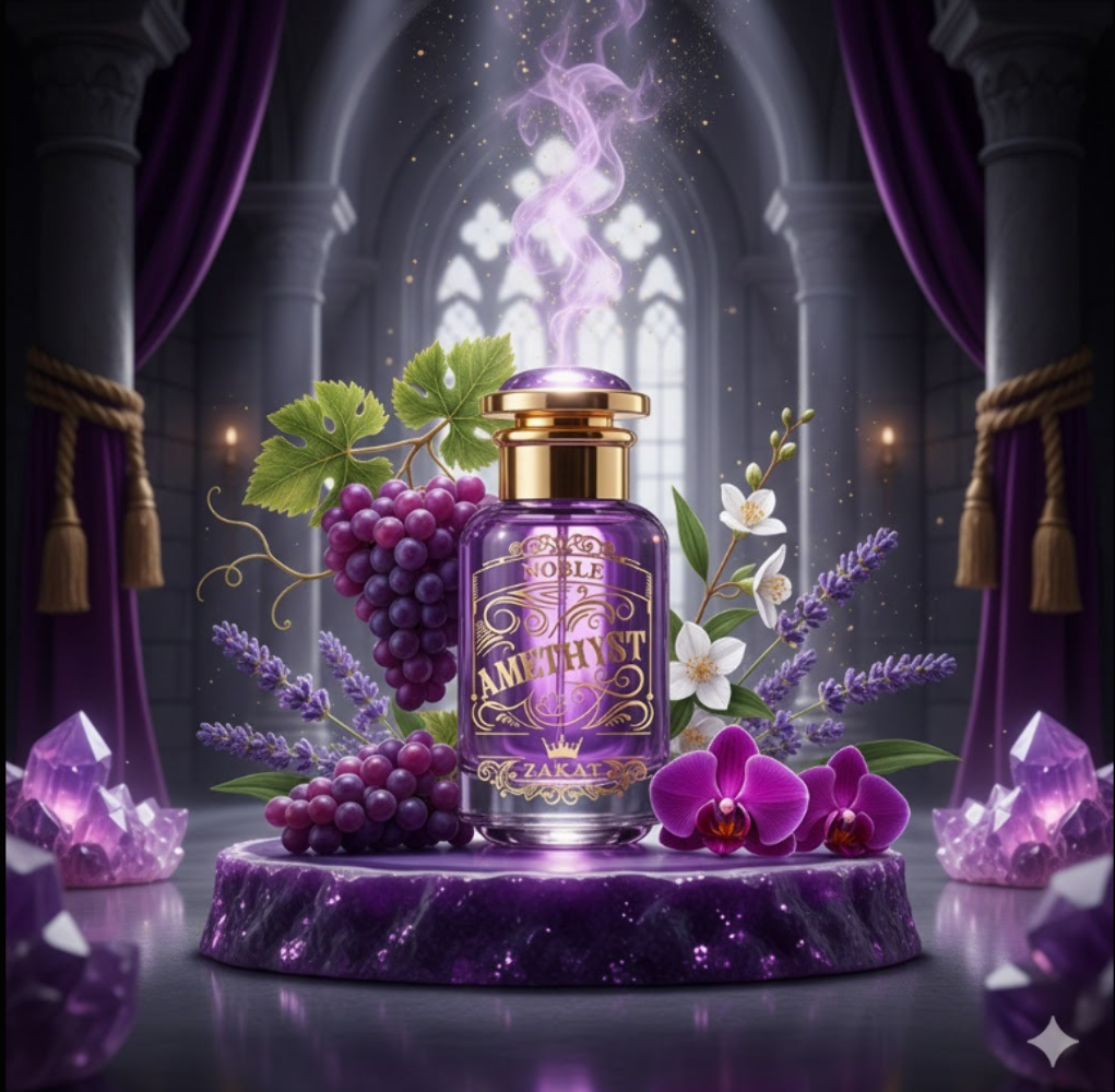 Zakat Noble Amethyst EDP Perfume Fragrance Spray for Women 3.4 OZ