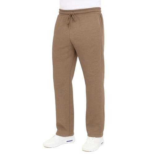 Mens Fleece Track Jogger Pants Sweatpants Running Active Sports Lounge Gym NEW - Picture 38 of 39