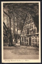 Otterndorf /Niederelbe, Gasthaus zur Schleuse, Ansichtskarte 