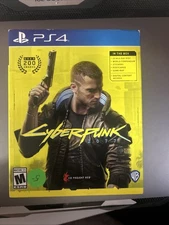 Cyberpunk 2077 Sony PlayStation 4, PS4, Steelbook w/ Extras, Excellent Condition