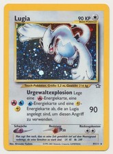 Pokemon TCG GERMAN Neo Genesis Unlimited Holo Rare Lugia 9/111 LP LIGHT PLAY!! A on eBay