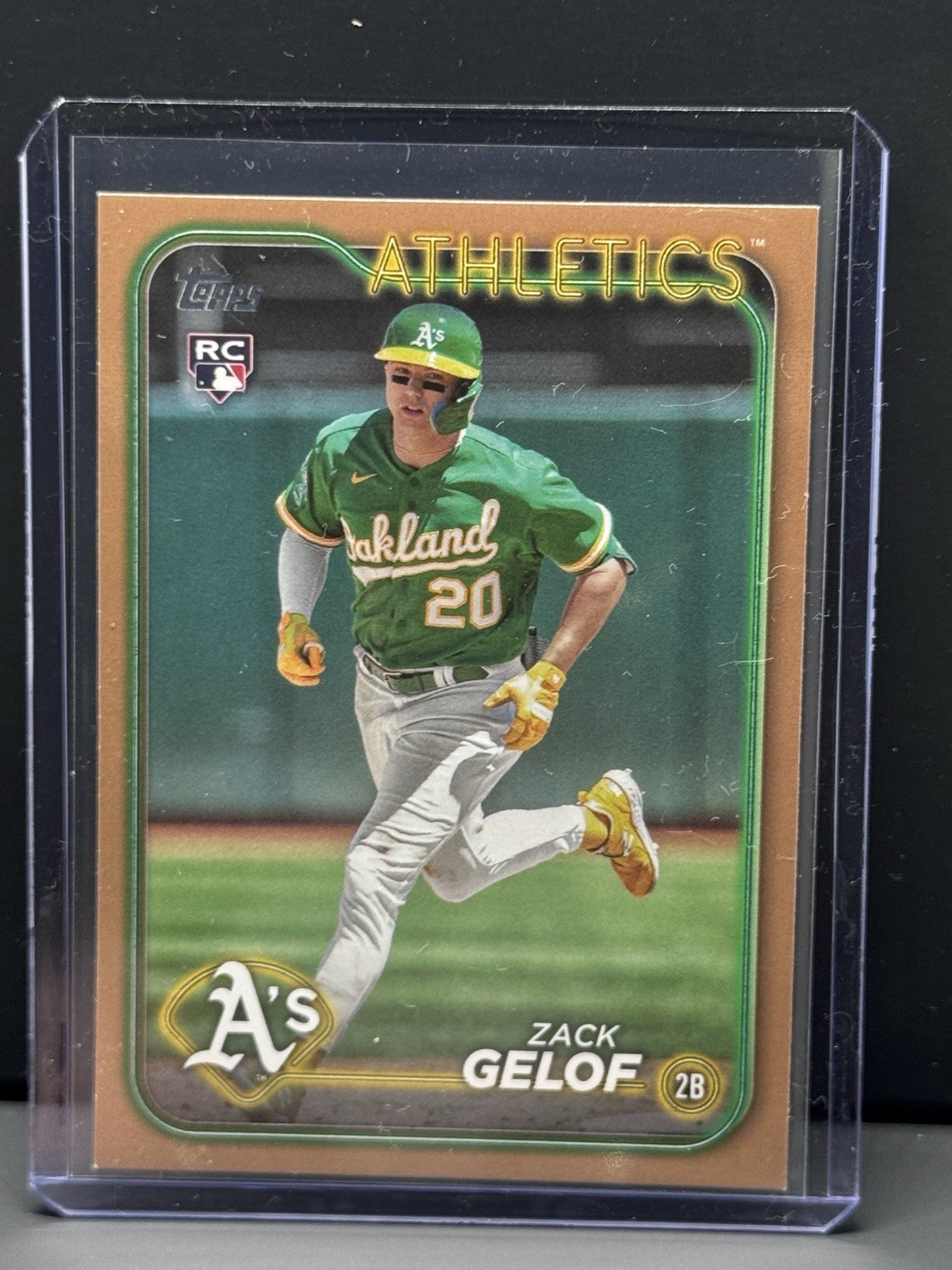 Zack Gelof - 2024 Topps Series 1 #166 Gold /2024 (RC)