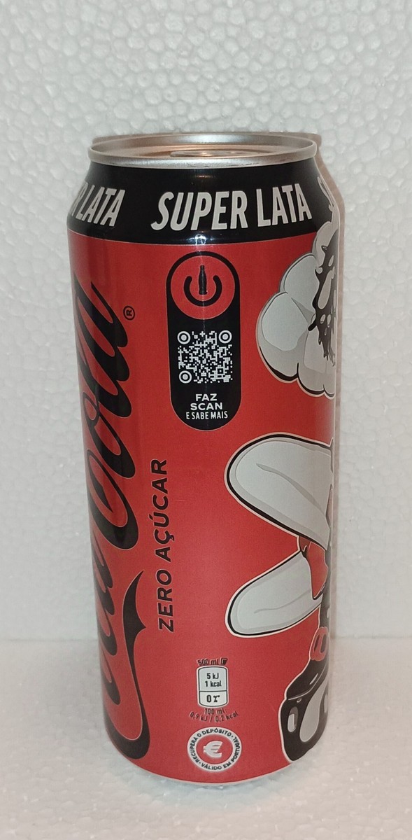 🥤 Coca‑Cola Zero “Super Lata” Portugal's New 500ml Promotional