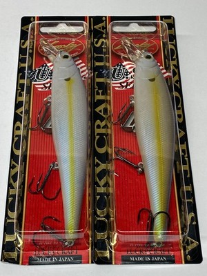 Jerkbaits by Lucky Craft, Lot of 2, Pointer 128 SP, 1 oz., New