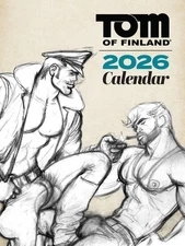 Tom of Finland 2026 Calendar (Official, Sketch, Gay, Art, Leather Pants)