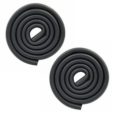 U Shape Extra Thick Furniture Table Edge Protectors Black 6.5ft x2   high...