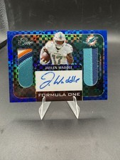 2022 Panini One - Formula One Autographs Patch 4 Color Jaylen Waddle Blue /75 🔥