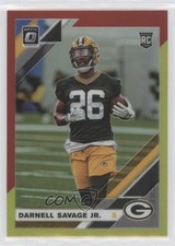 2019 Panini Donruss Optic Rookies Red & Yellow Prizm Darnell Savage Jr #109 uk2