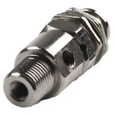 Pneumatic Valve 3 Ports Silver Tone TAC-3P Pneumatic Valve Button Spring Return