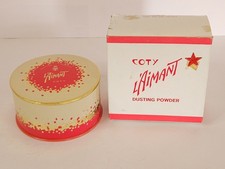 Vintage Coty L'Aimant Dusting Powder Vanity