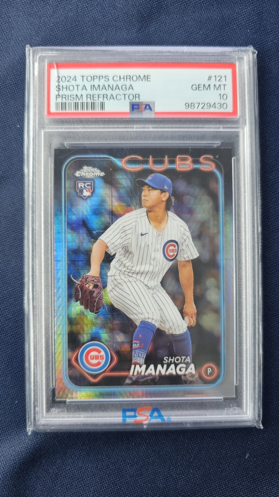 2024 Topps Chrome - Shota Imanaga #121 Prism Refractor (RC)