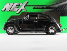 Welly 22436W VW Maggiolino 1302 (1970) in nero 1:24 NUOVO/CONFEZIONE ORIGINALE