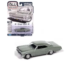 Auto World 1:64 2025 Premium R2 B 1965 Chevrolet Impala SS Green AWSP193B-4I