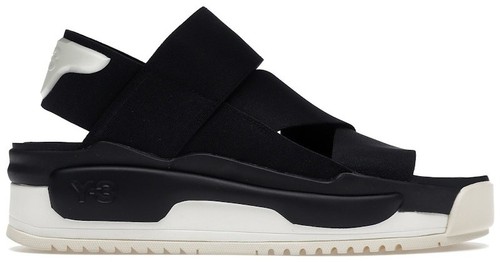 Adidas Y-3 Men's Hokori Sandals, GX1056, Black/Vivid Mint/Bright