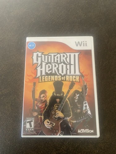 New Listing🔥Guitar Hero III: Legends of Rock - Nintendo Wii…Complete