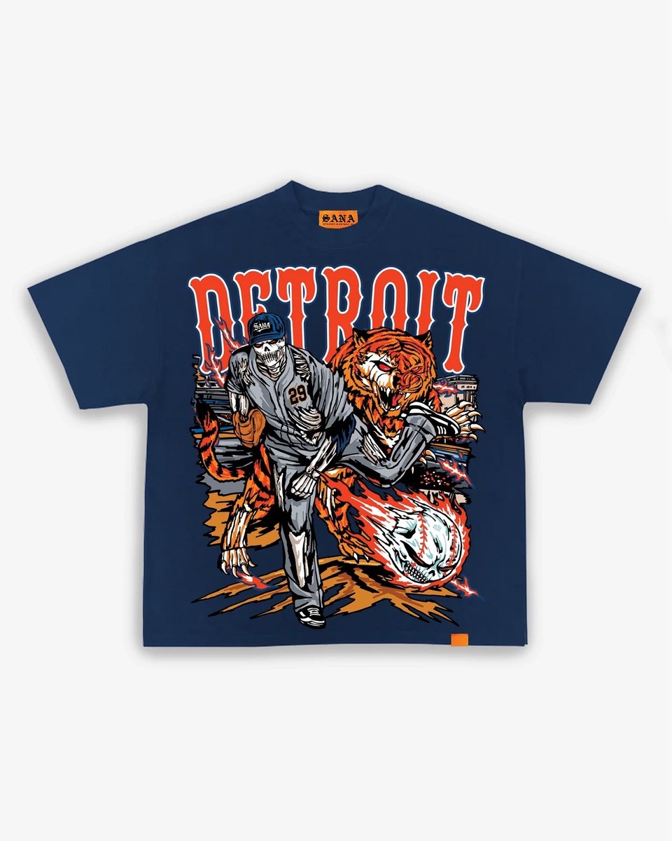T-shirt Manches Courtes Detroit Tigers – Miguel Cabrera – Taille L – Homme – Multicolore