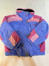 Pretty Spyder Girls Ski Jacket Coat Pink Periwinkle Purple - 4T