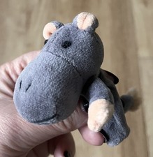 Jellycat Jolly Jungle hippo Finger  Puppet #j203 rare find