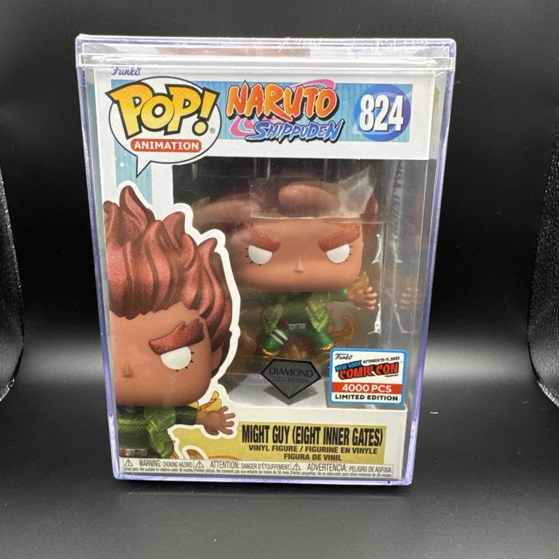 Funko Pop! Might Guy (8 Inner Gates) #824 | Naruto | DIAMOND | LE /4000 SEALED
