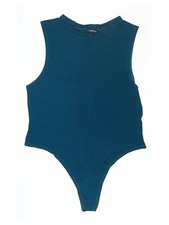 Boohoo Women Green Bodysuit XS