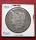 1900-O MORGAN SILVER DOLLAR O/CC? GREAT EYE APPEAL! (ref# 1260)