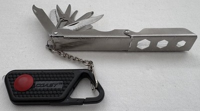 COAST MICRO TOOLBOX - Mutli Tool Knife Scissors File Bottle Opener Screwdriver