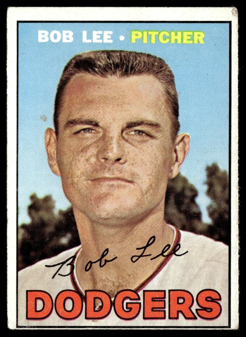1967 Topps Bob Lee Los Angeles Dodgers #313