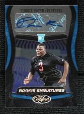 2020 Certified Rookie Signatures Black Etch 1/1 Derrick Brown #RS-DB Auto 13st