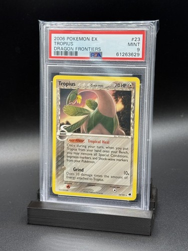 Tropius Dragon Frontiers Pokemon Ex Dragon Frontiers 23 NM PSA 9