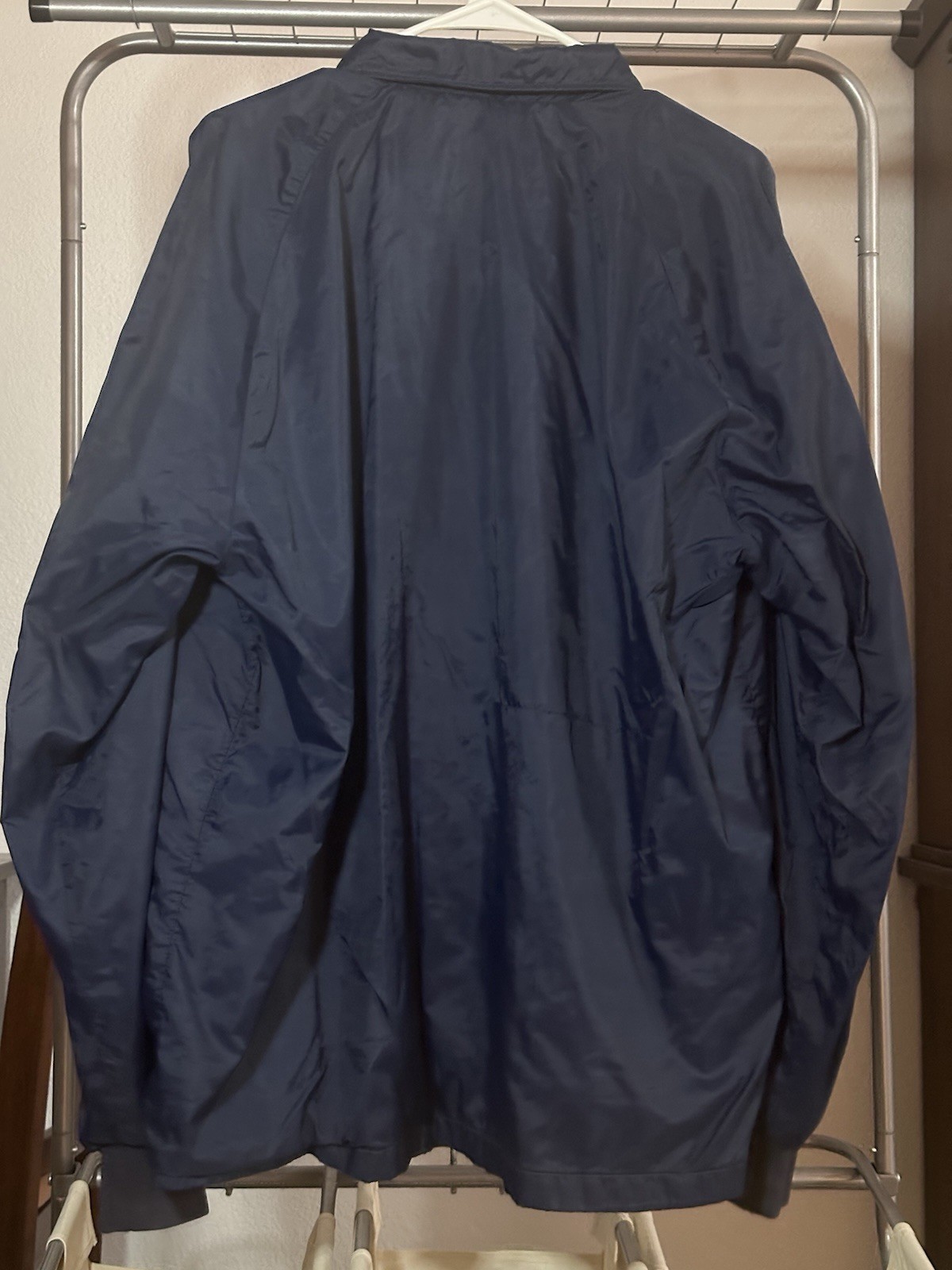 King Rivers Country Club Navy Blue Coaches Jacket Size XL - second product detail image