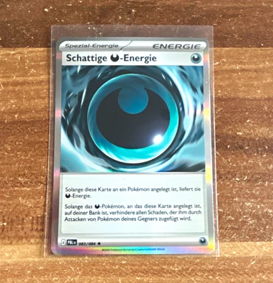 Pokémon TCG Karte Schattige-Energie 083/084 Holo - Bild 1 von 2