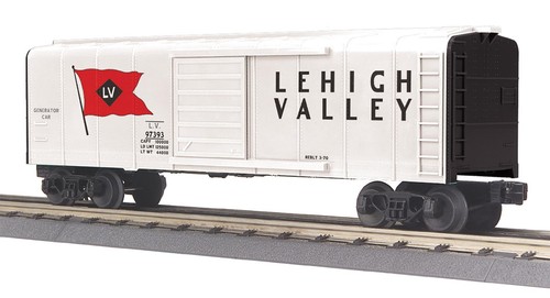 MTH 30-71130 LEHIGH VALLEY TECHO REDONDO VAGÓN BARANDILLA CALIBRE 3 RIELES RD#97393 | Zustand: New