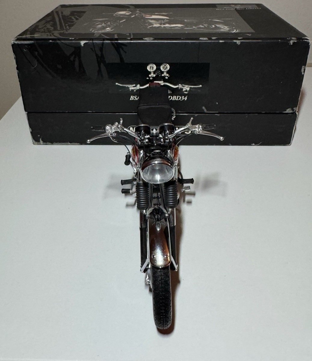オートバイ・バイク MINICHAMPS BSA DBD34 Gold Star 1:12 Minichamps - BSA Gold Star DBD34 Motorcycle - RARE | eBay
