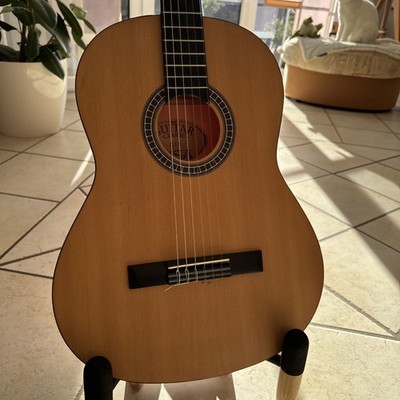 Gitarre, klassisch, MSA Guitar Classic C45, inkl. Tasche, Fußbank, Plättchen