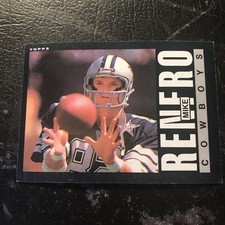 1985 Topps Mike Renfro & 1983 Butch Johnson. And Roger Staubach Navy Pic.Cowboys