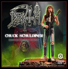 Death Chuck Schuldiner II Statue KnuckleBonz Rock Iconz - Only 3000 Made