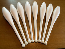 Play Jonglierkeulen PX3 Quantum (oder Sirius?) Smooth Handle weiß, 8 Stück