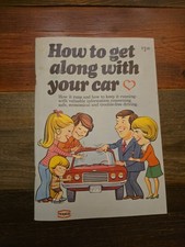 Vintage TEXACO 1974 - HOW TO GET ALONG WITH YOUR CAR BOOKLET