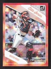 2018 Donruss Buster Posey #ES7 Elite Series Red /149 San Francisco Giants TV1709