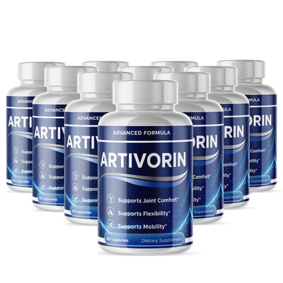 Artivorin- Joint Health Support- 10 Bottles- 600 Capsules