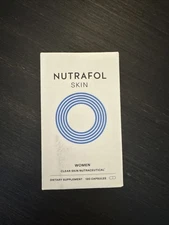 Nutrafol Skin Womens Clear Skin Nutraceutical Dietary Supplement 120 Capsule NIB