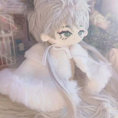 For 20cm Plush Doll Toy Clothes Clothing Dress Up Ancient Cloak Cape