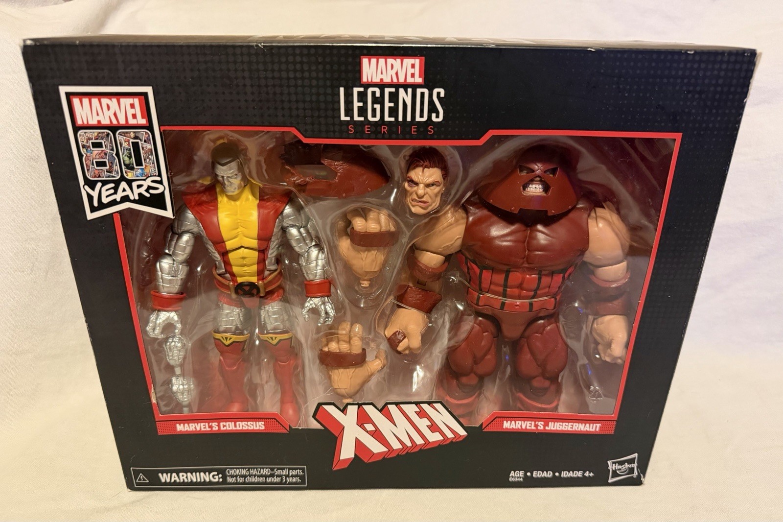 Hasbro Marvel Legends Series X-Men 80 Years Colossus & Juggernaut 2-Pack Figures