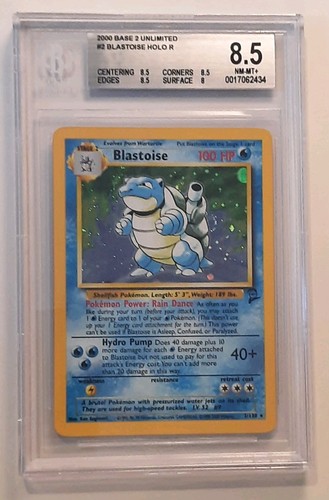 Blastoise graded BGS 8.5 for sale on eBay